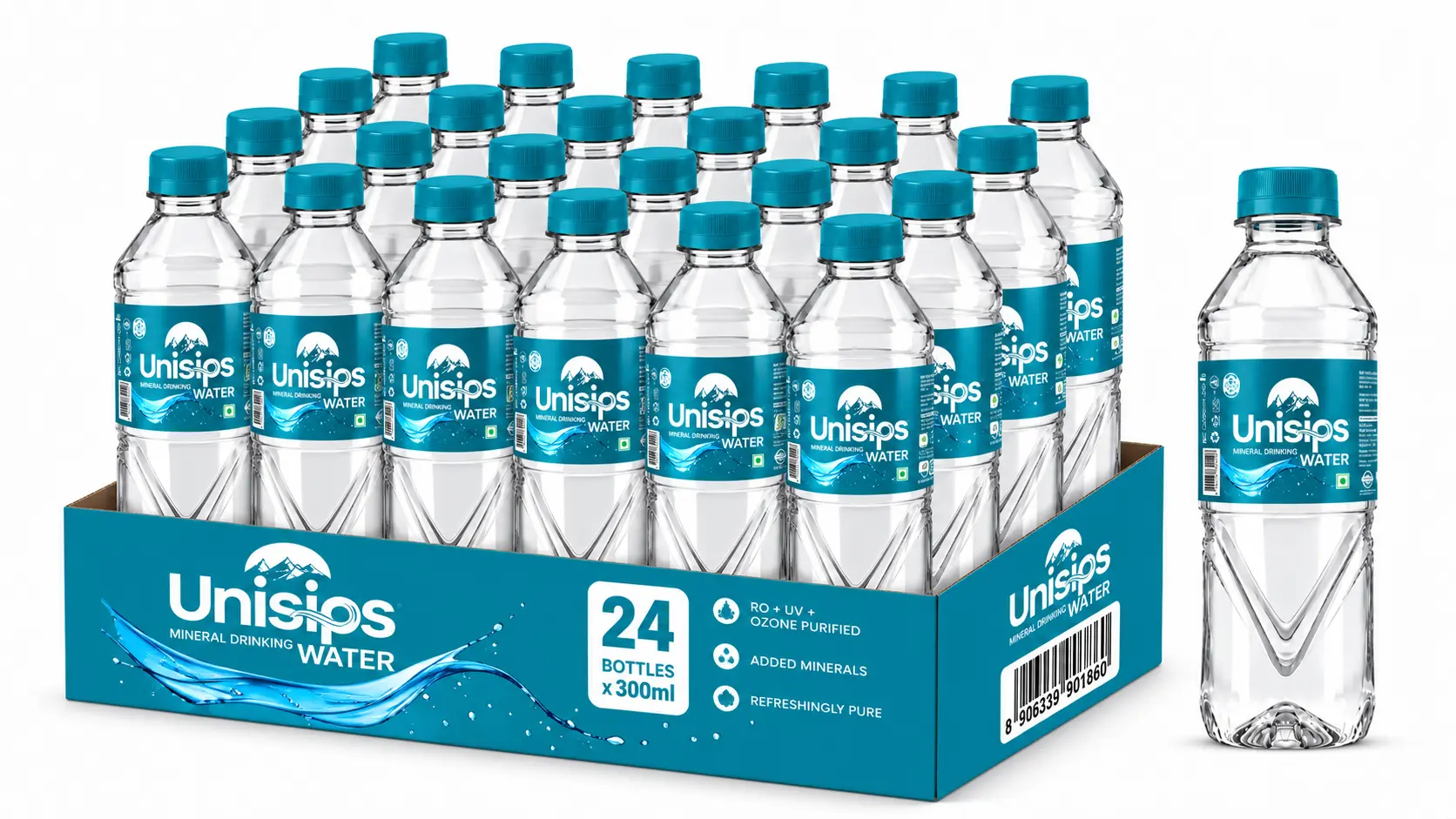 Unisips 300 ML case of 24