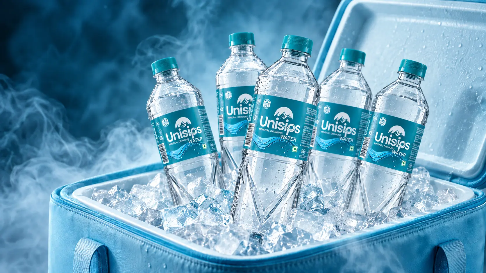 Unisips chilled bottles